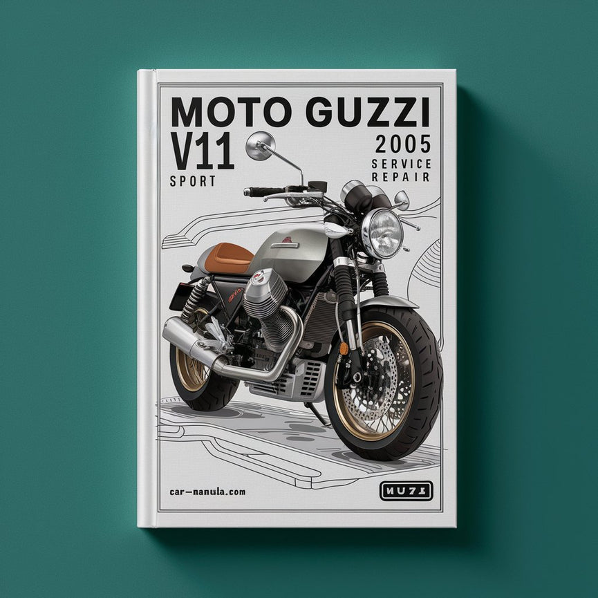 Moto Guzzi V11 SPORT 2001-2005 Manual Servicio Taller Descargar PDF