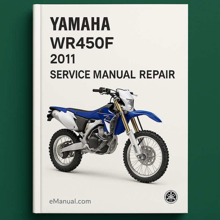 Yamaha WR450F Service Manual Repair 2011 WR450