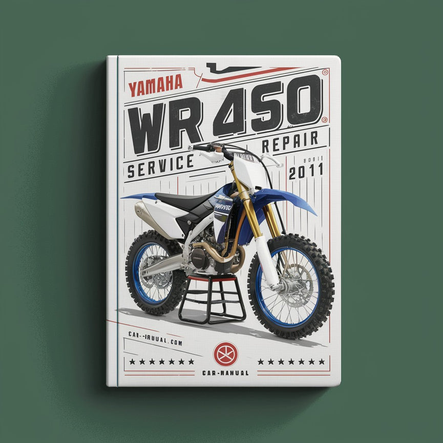 Yamaha WR450F Service Manual Repair 2011 WR450