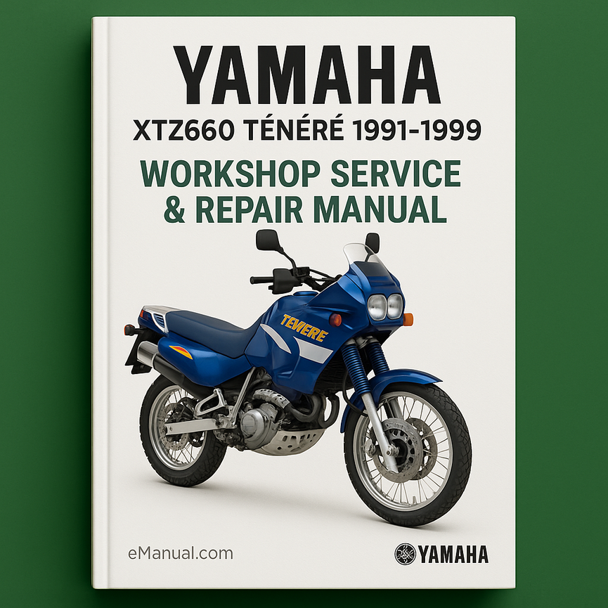 Yamaha XTZ660 Tenere 1991-1999 Workshop Service Repair Manual