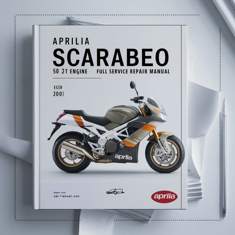 Aprilia Scarabeo 50 2T Engine Full Service Repair Manual