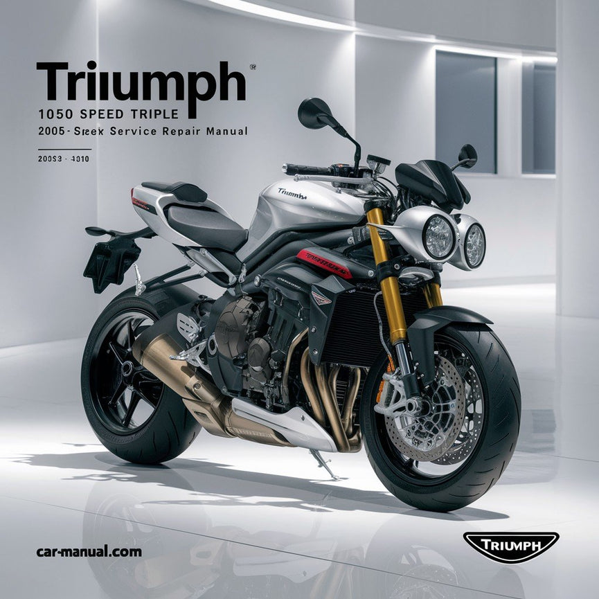 Triumph 1050 Speed Triple 2005-2010 Workshop Service Repair Manual PDF Download
