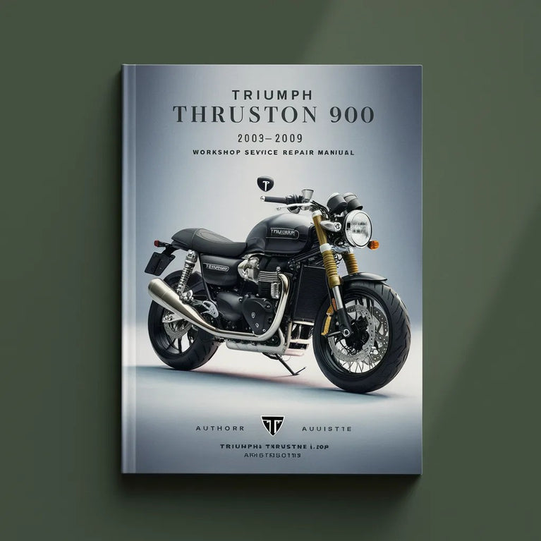 Triumph Thruxton 900 2003-2009 Manual de Servicio Taller Descargar PDF