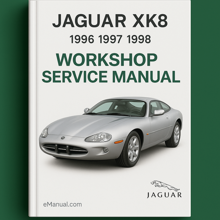 Jaguar XK8 1996 1997 1998 Workshop Service Manual for Repair