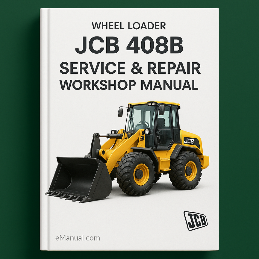 JCB 408B Service Repair Workshop Manual
