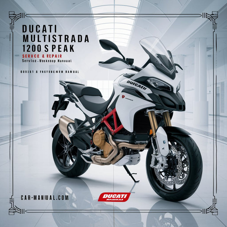 Ducati Multistrada 1200 S Pikes Peak 2013-2015 Service- und Reparaturwerkstatthandbuch PDF herunterladen