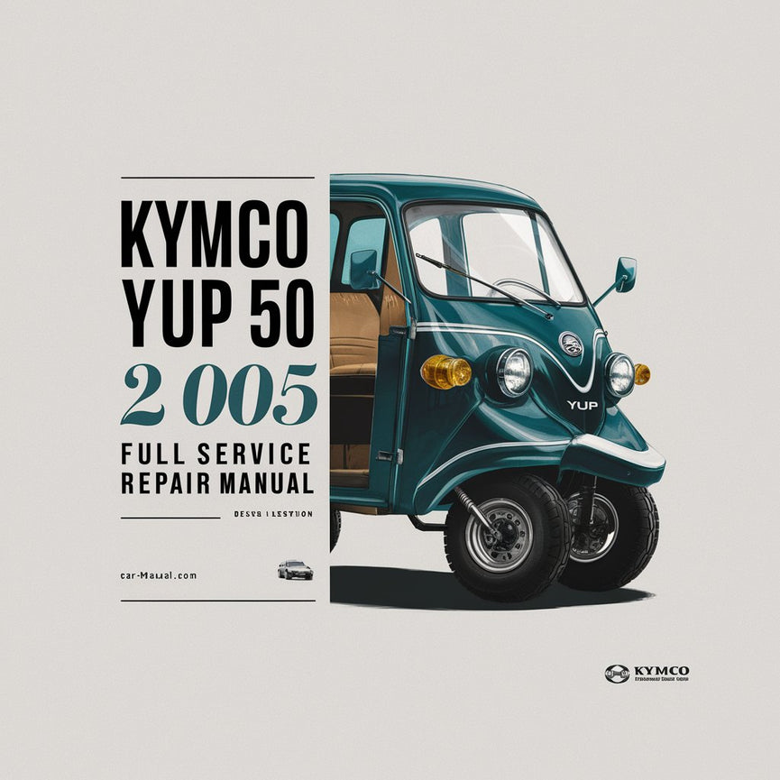 Kymco YUP 50 2005 Manual de reparación de servicio completo Descargar PDF