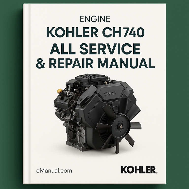 Kohler CH740 Engine All Service Repair Manual