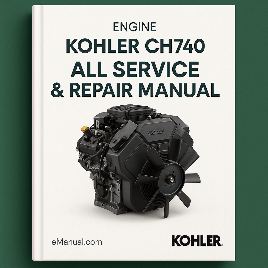 Kohler CH740 Engine All Service Repair Manual