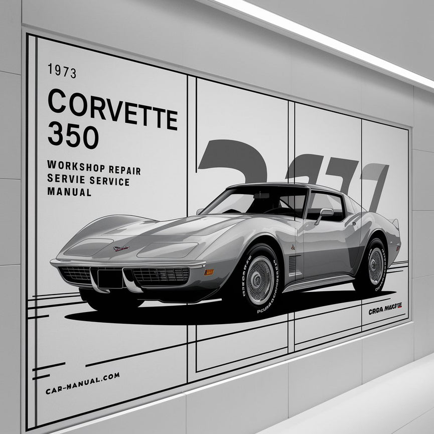 Corvette 350 1973 Workshop Repair Service Manual PDF Download