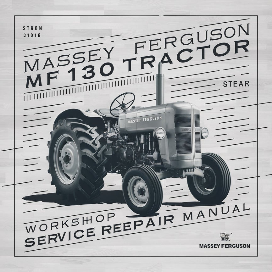 Manual de servicio de taller del tractor Massey Ferguson MF 130 Descargar PDF