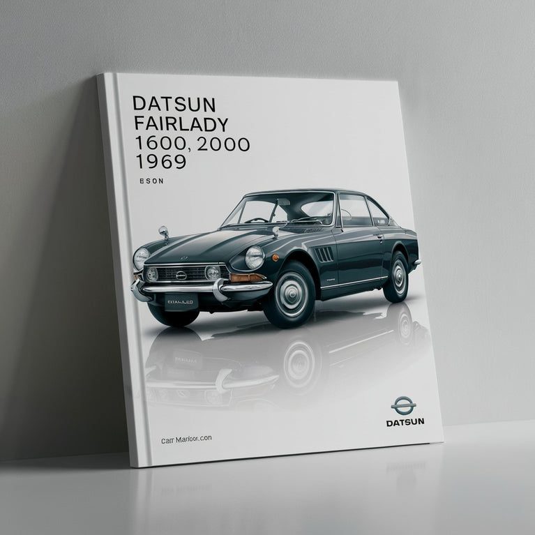 Datsun Fairlady 1600 2000 1969 Factory Service Repair Manual