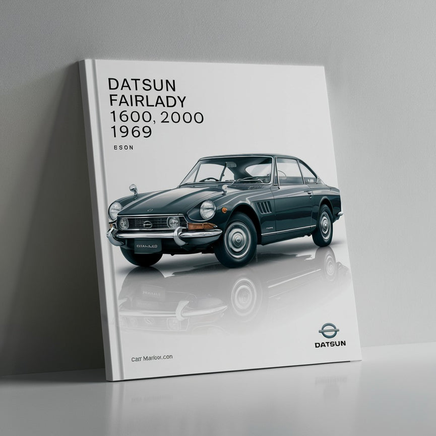 Datsun Fairlady 1600 2000 1969 Manual de reparación de servicio de fábrica Descargar PDF