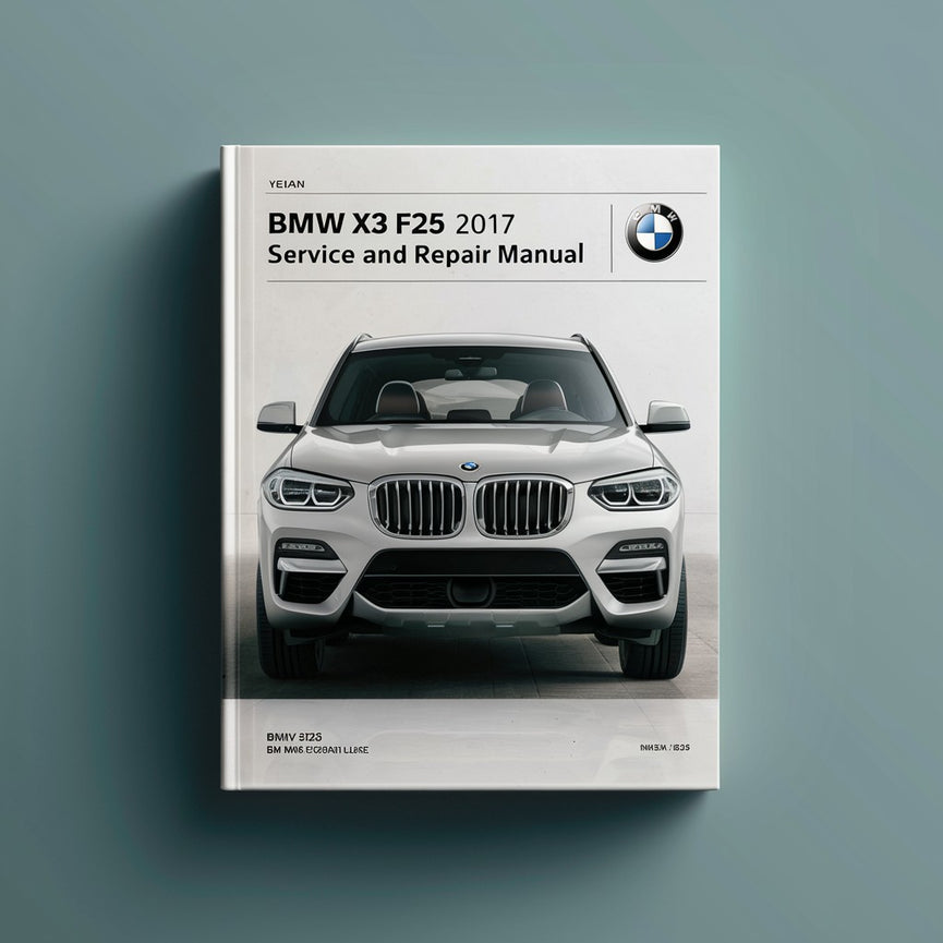 BMW X3 F25 2017 Manual de servicio y reparación