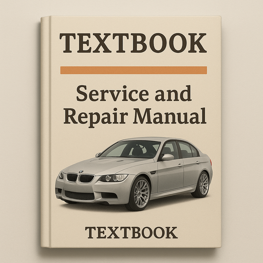 2013 BMW M3 E90 E91 E92 E93 Service and Repair Manual