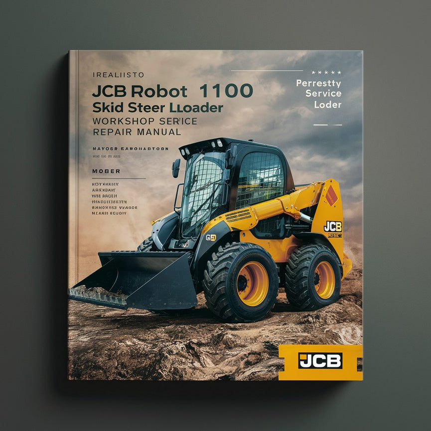 Manual de servicio de taller del minicargador JCB Robot 1100 Descargar PDF