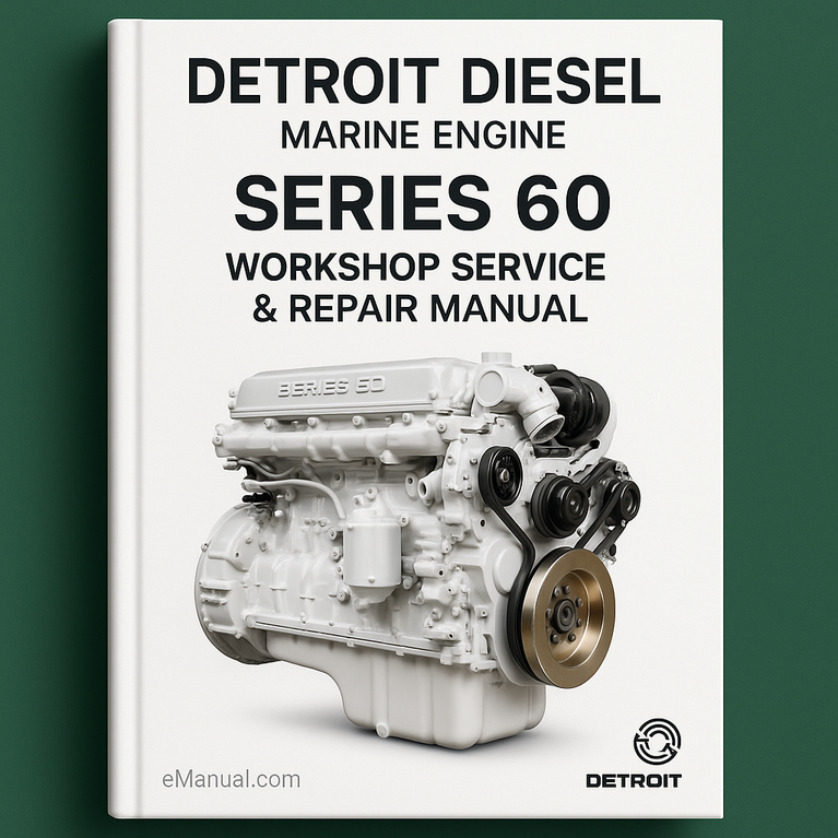 Detroit Diesel Marine Engine Series 60 Workshop Service Repair Manual