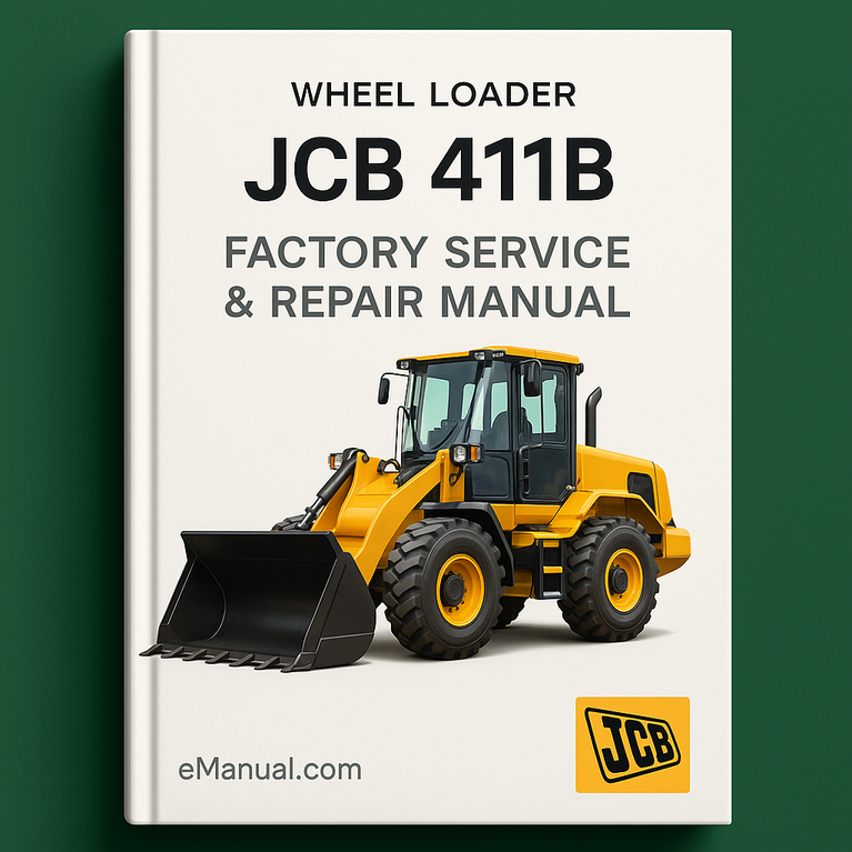 JCB 411B Factory Service Repair Manual