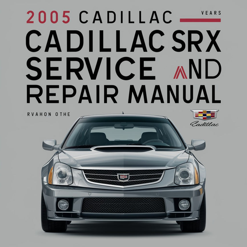 2005 Cadillac SRX Manual de servicio y reparación