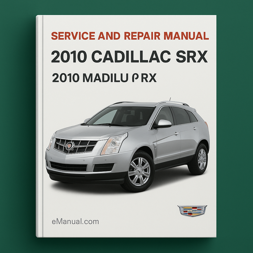 Manual de reparación y servicio Cadillac SRX 2010