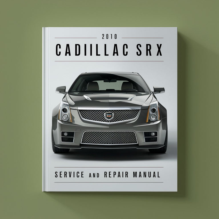 Manual de reparación y servicio Cadillac SRX 2010