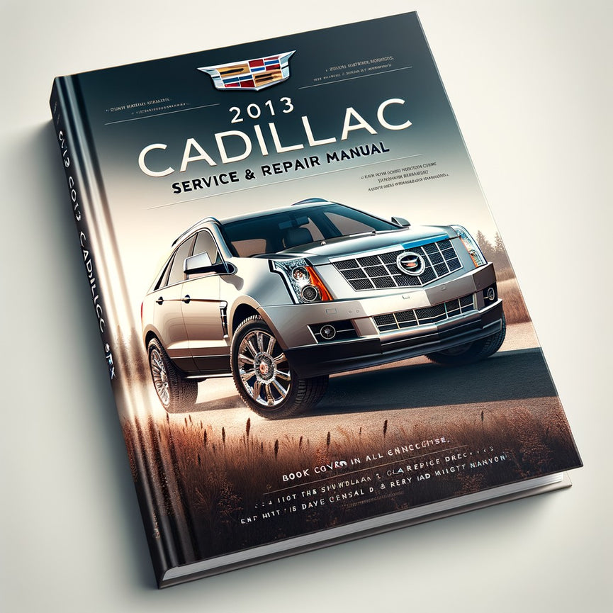 Manual de reparación y servicio Cadillac SRX 2013