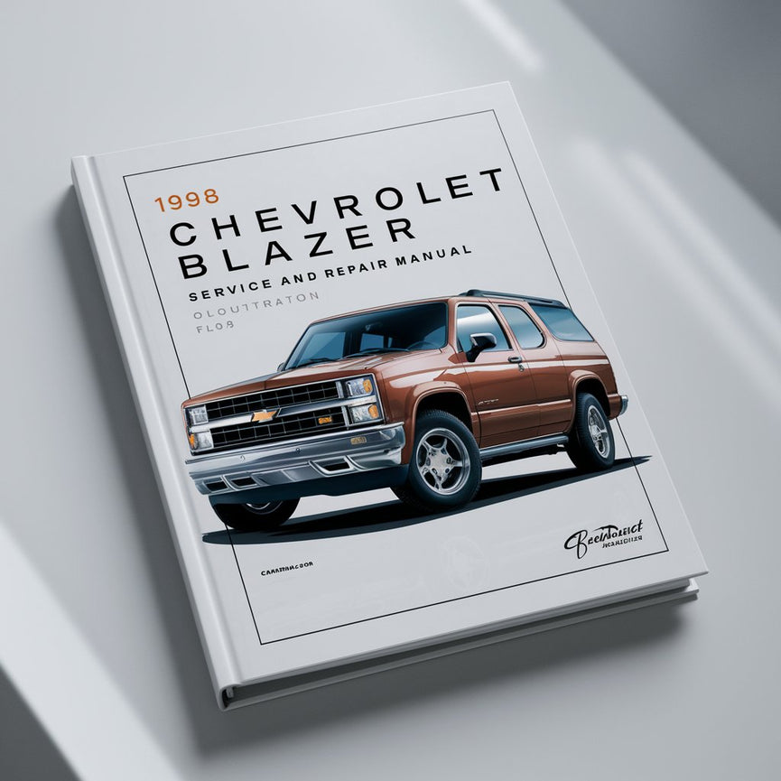 1998 Chevrolet Blazer Manual de servicio y reparación Descargar PDF