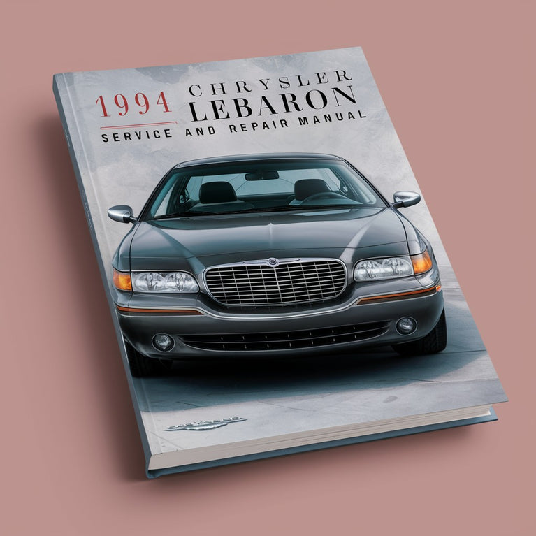 1994 Chrysler LeBaron Service and Repair Manual