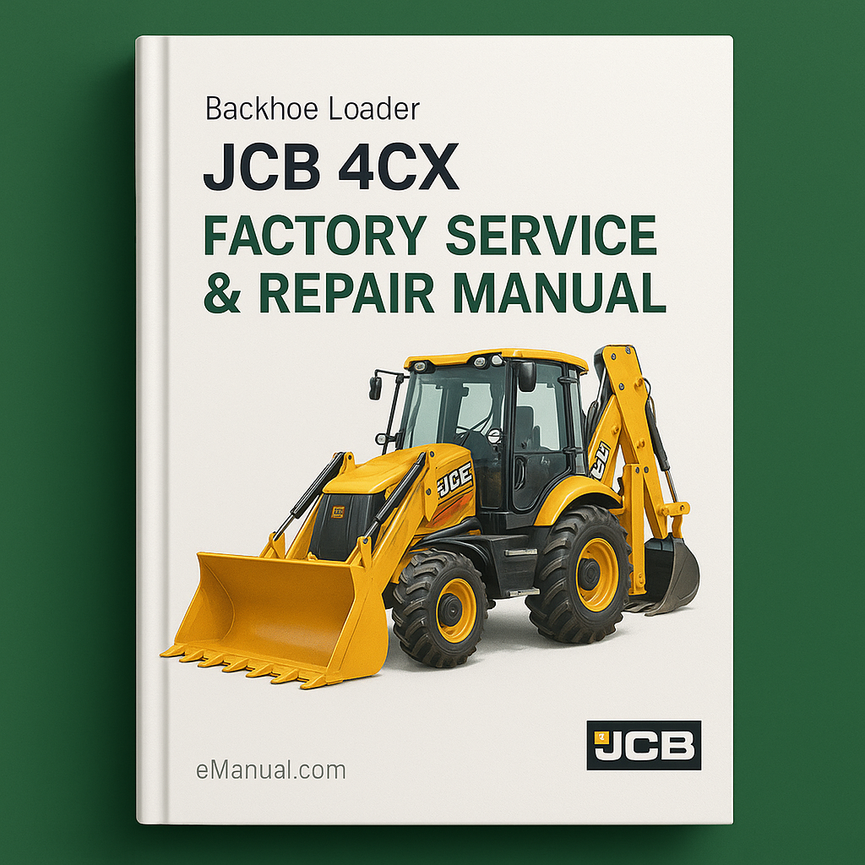 JCB 4CX Factory Service Repair Manual