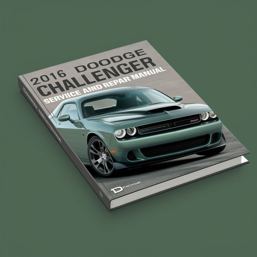 2016 Dodge Challenger Wartungs- und Reparaturhandbuch