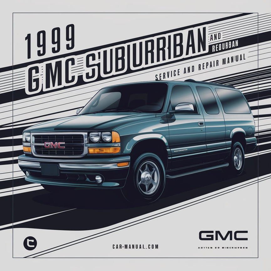 1999 GMC Suburban Wartungs- und Reparaturhandbuch PDF-Download