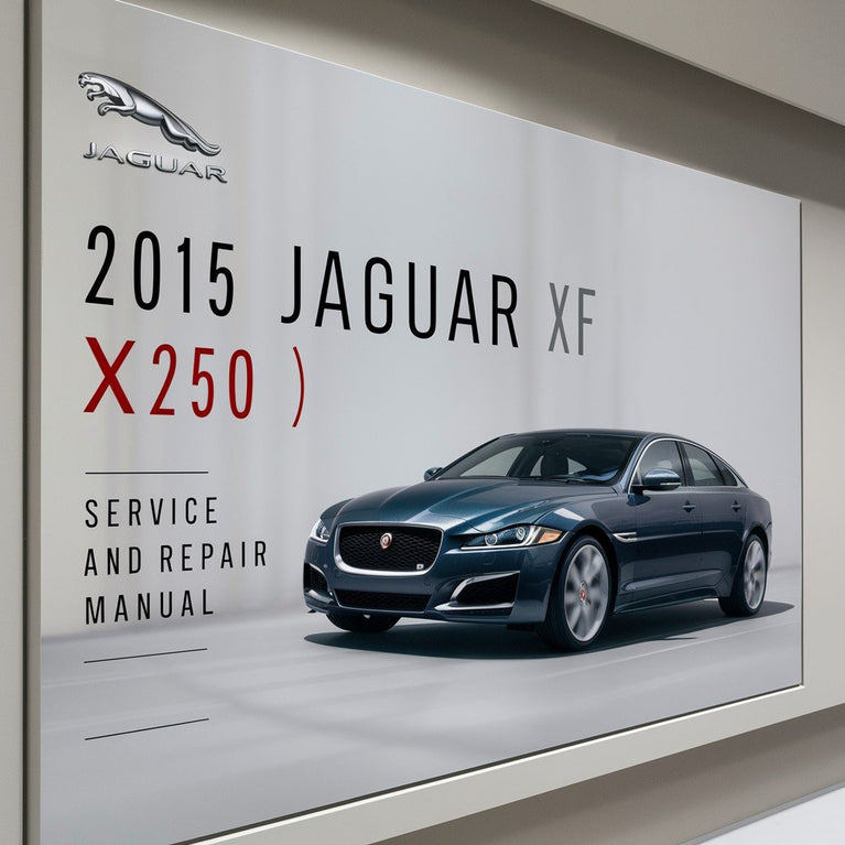 2015 Jaguar XF (X250) Service and Repair Manual PDF Download