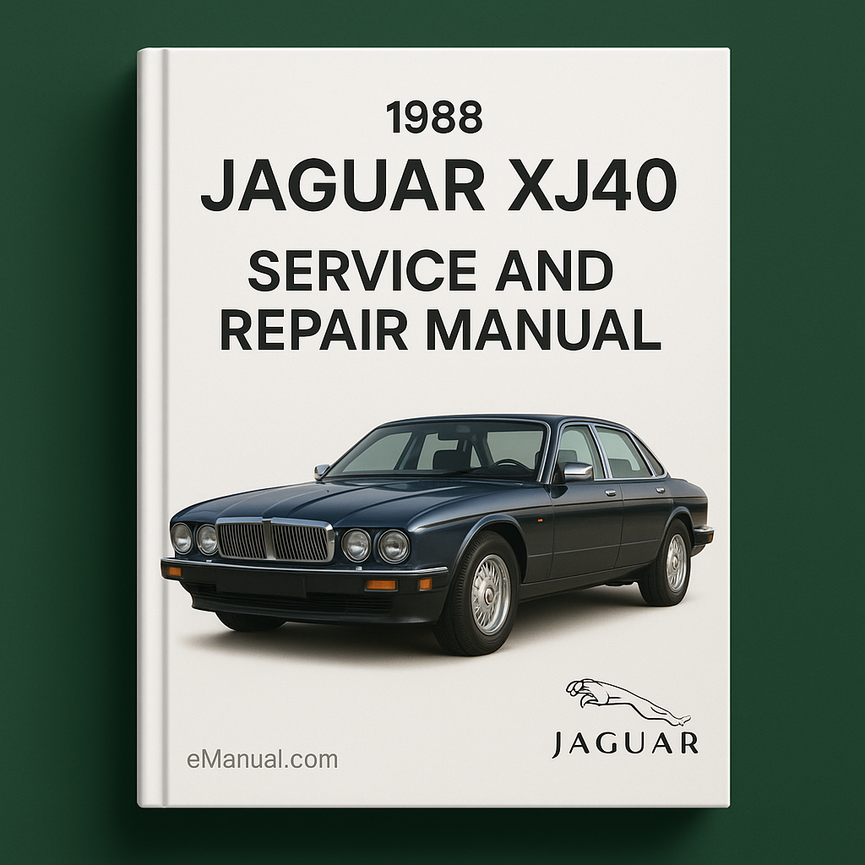 1988 Jaguar XJ40 Service and Repair Manual