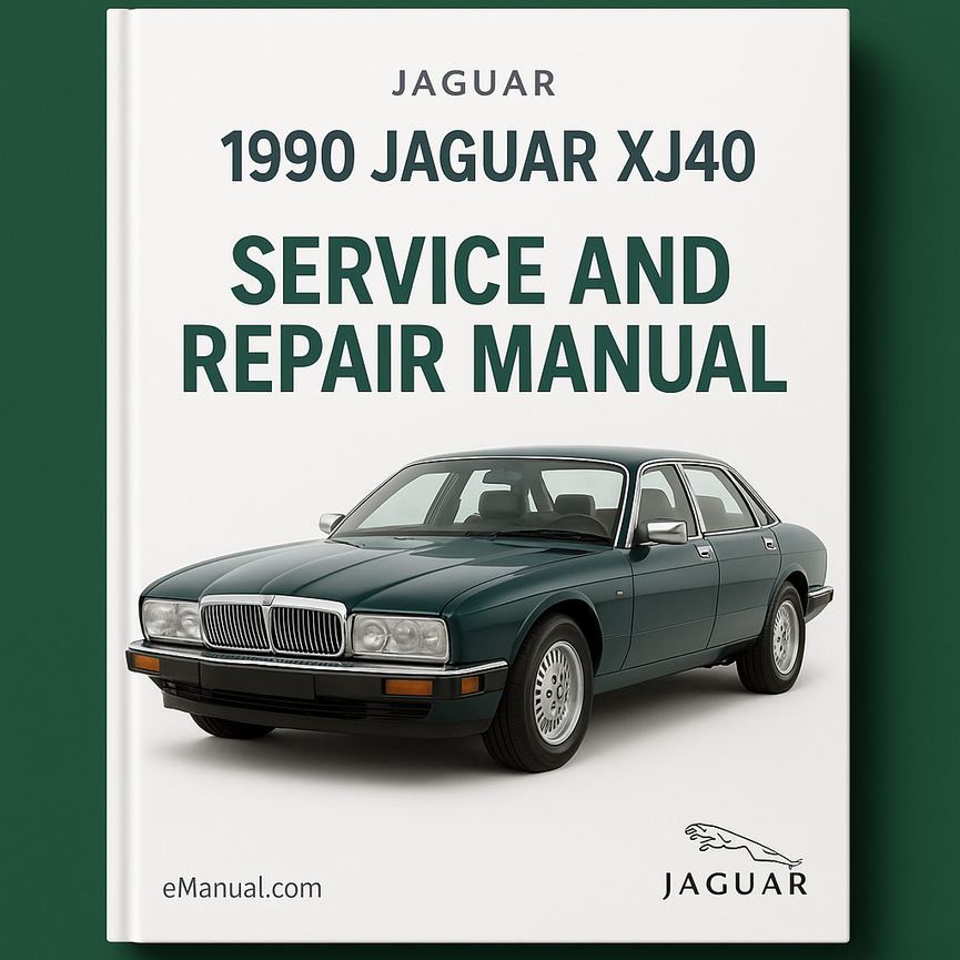 1990 Jaguar XJ40 Service and Repair Manual