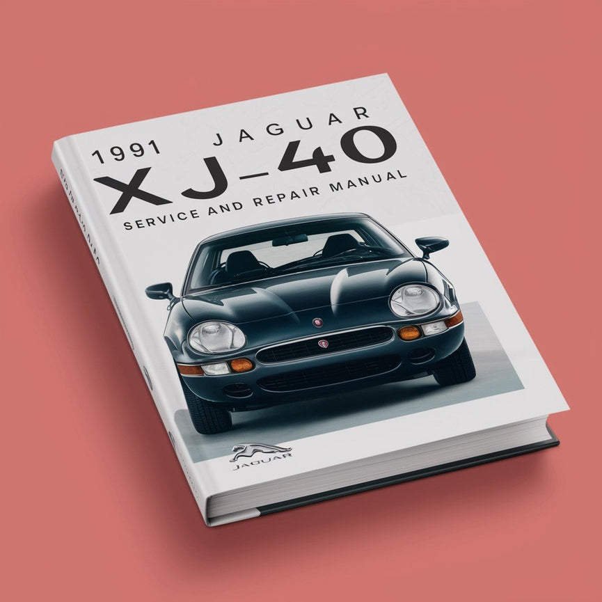 1991 Jaguar XJ40 Service and Repair Manual PDF Download