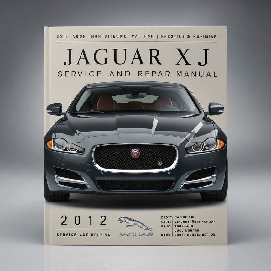 2012 Jaguar XJ (X351) Manual de servicio y reparación Descargar PDF