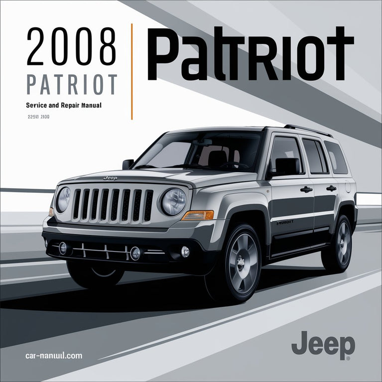 2008 Jeep Patriot Wartungs- und Reparaturhandbuch PDF-Download