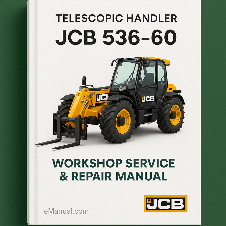 JCB 536-60 Telescopic Handler Workshop Service Repair Manual