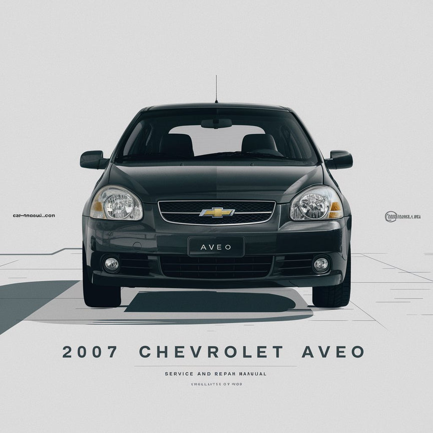 2007 Chevrolet Aveo Service- und Reparaturhandbuch PDF-Download