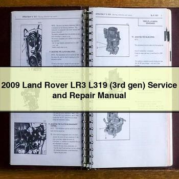 2009 Land Rover LR3 L319 (3rd gen) Service and Repair Manual
