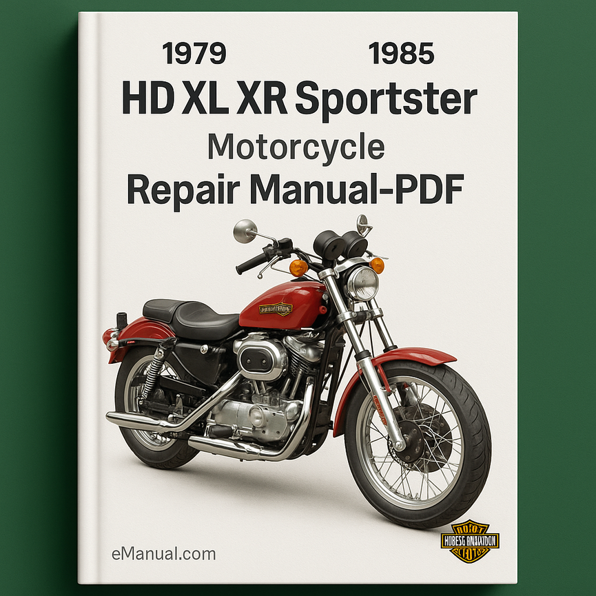 1979 1985 HD XL XR Sportster Motorcycle Repair Manual-PDF
