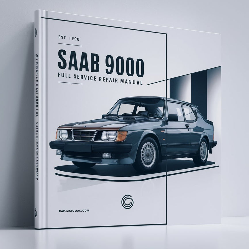 SAAB 9000 1990 Full Service Repair Manual PDF Download