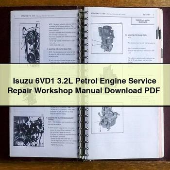 Isuzu 6VD1 3.2L Petrol Engine Service Repair Workshop Manual