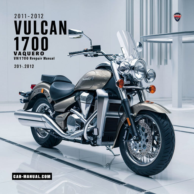 2011-2012 KAWASAKI VULCAN 1700 VAQUERO VN1700 Servicehandbuch PDF-Download