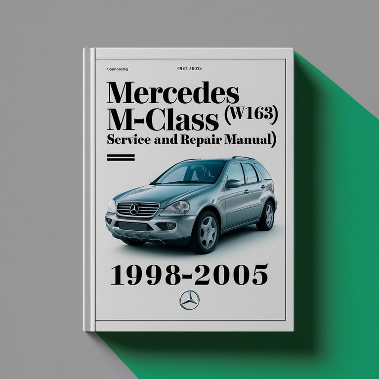 1998-2005 Mercedes Clase M (W163) Manual de servicio y reparación