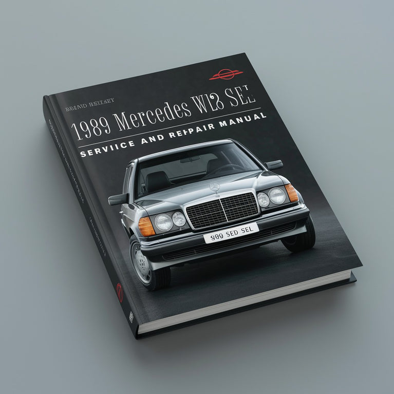 1989 Mercedes W126 SEL Service and Repair Manual