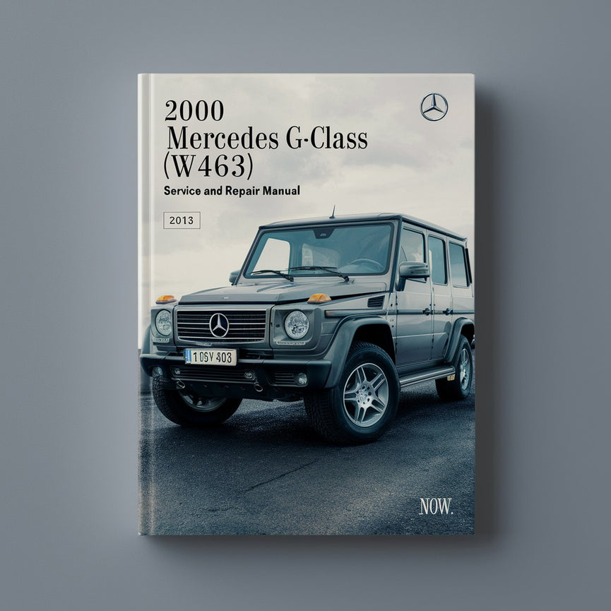 2000 Mercedes Clase G (W463) Manual de servicio y reparación