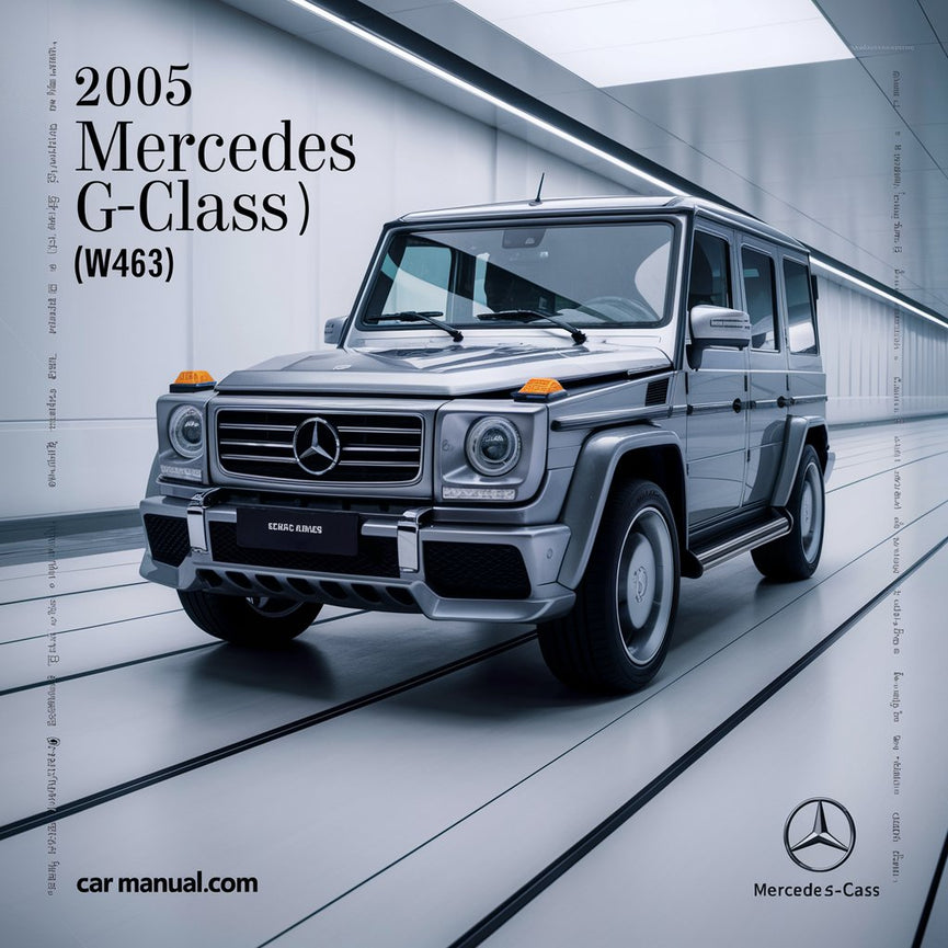 2005 Mercedes Clase G (W463) Manual de servicio y reparación Descargar PDF