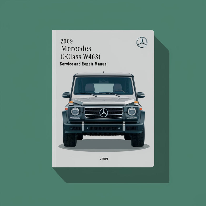 2009 Mercedes G-Class (W463) Service and Repair Manual