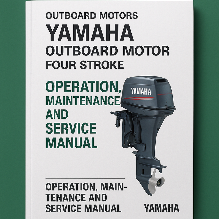 Yamaha 9.9hp 4 Stroke Outboard Motor Complete Workshop Service Repair Manual 1985 1986 1987 1988 1989 1990 1991